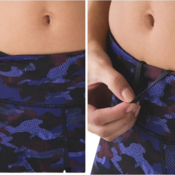 Lululemon Purple Camo Leggings EUC - Picture 10 of 10
